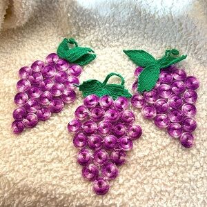 Vintage Crocheted Potholdets